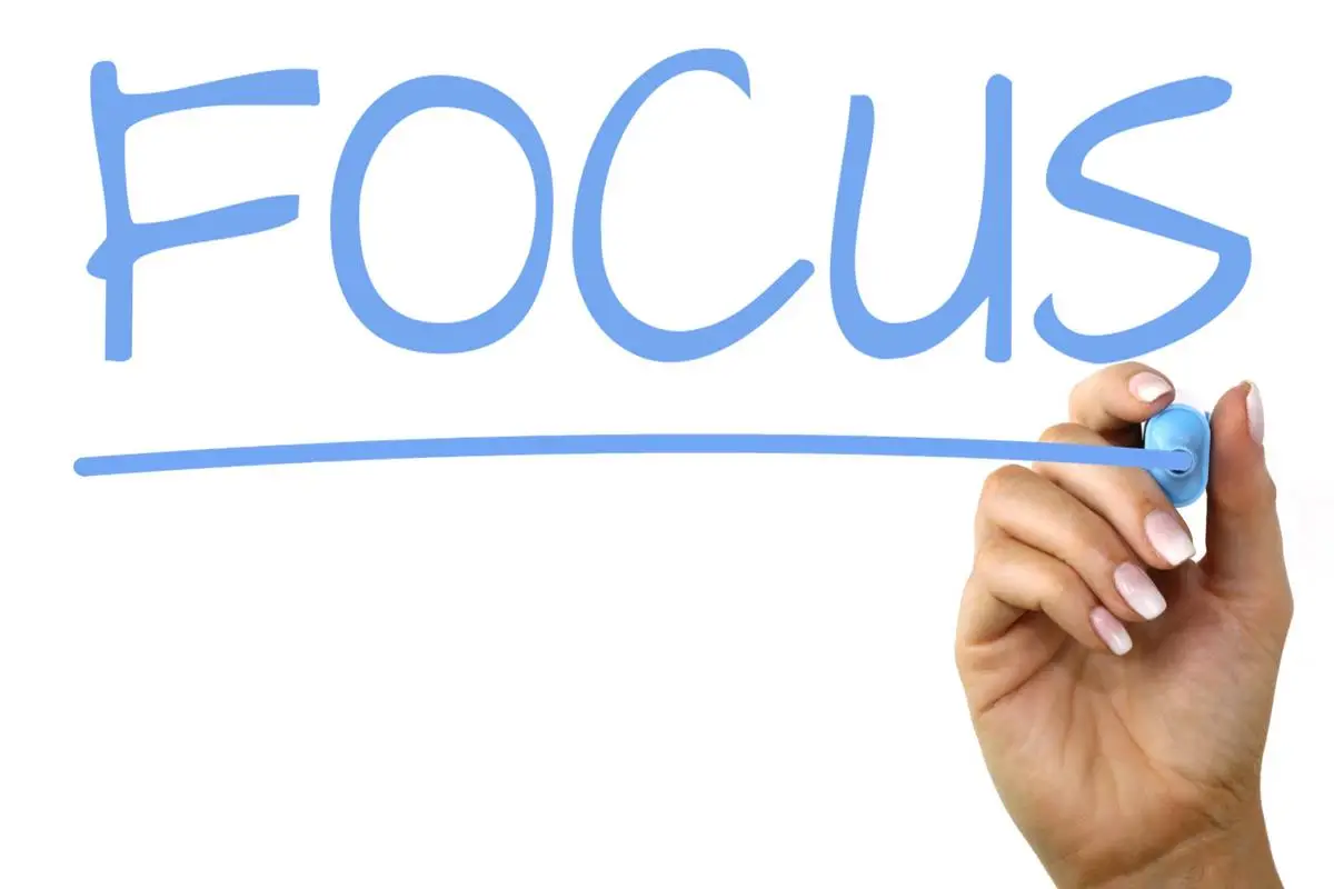 Am focus. Focus on writing. Better Focus. 1. Focus on:. Focus on writing 1 linking.